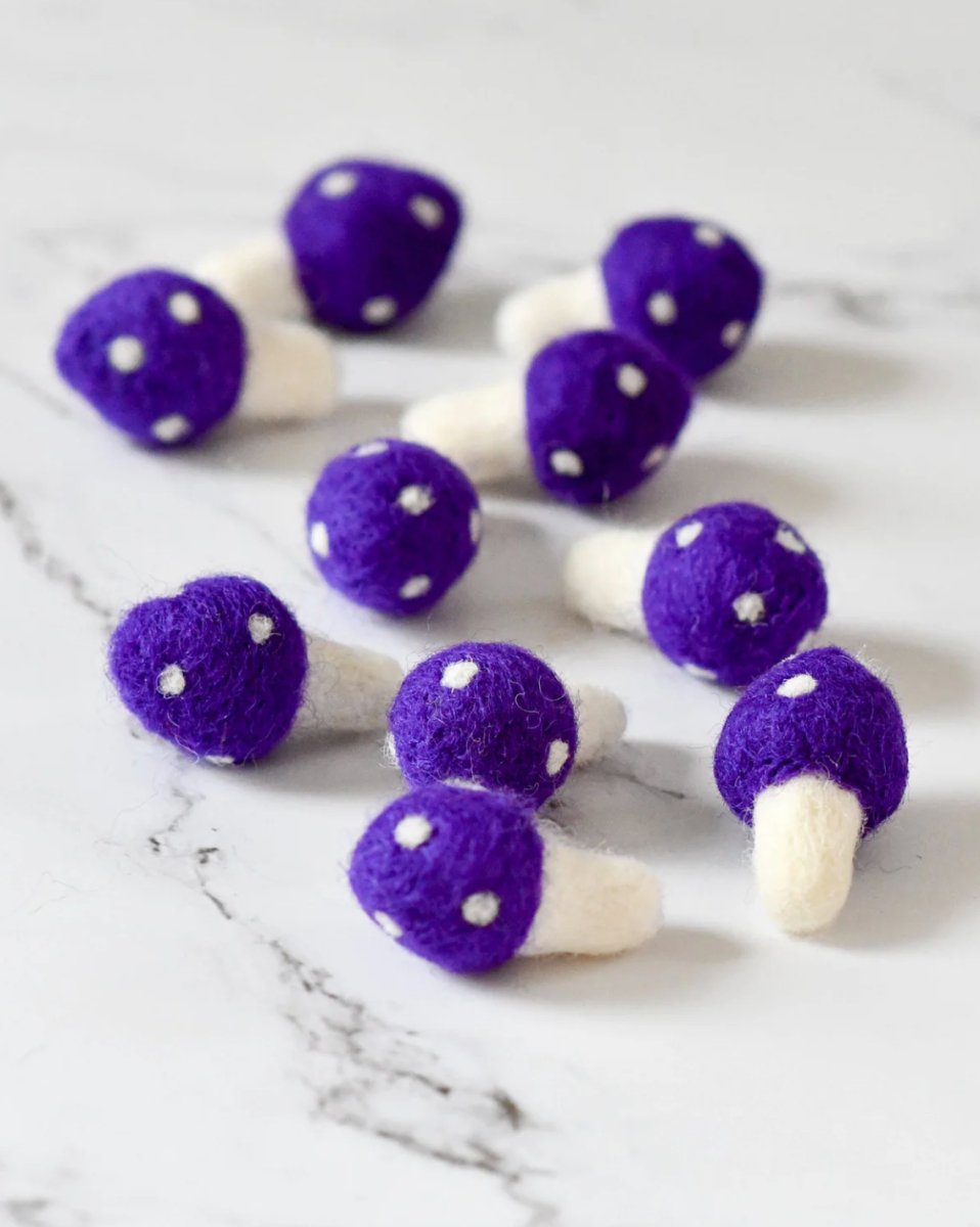PREORDER: Felt Mushrooms - Tara Treasures