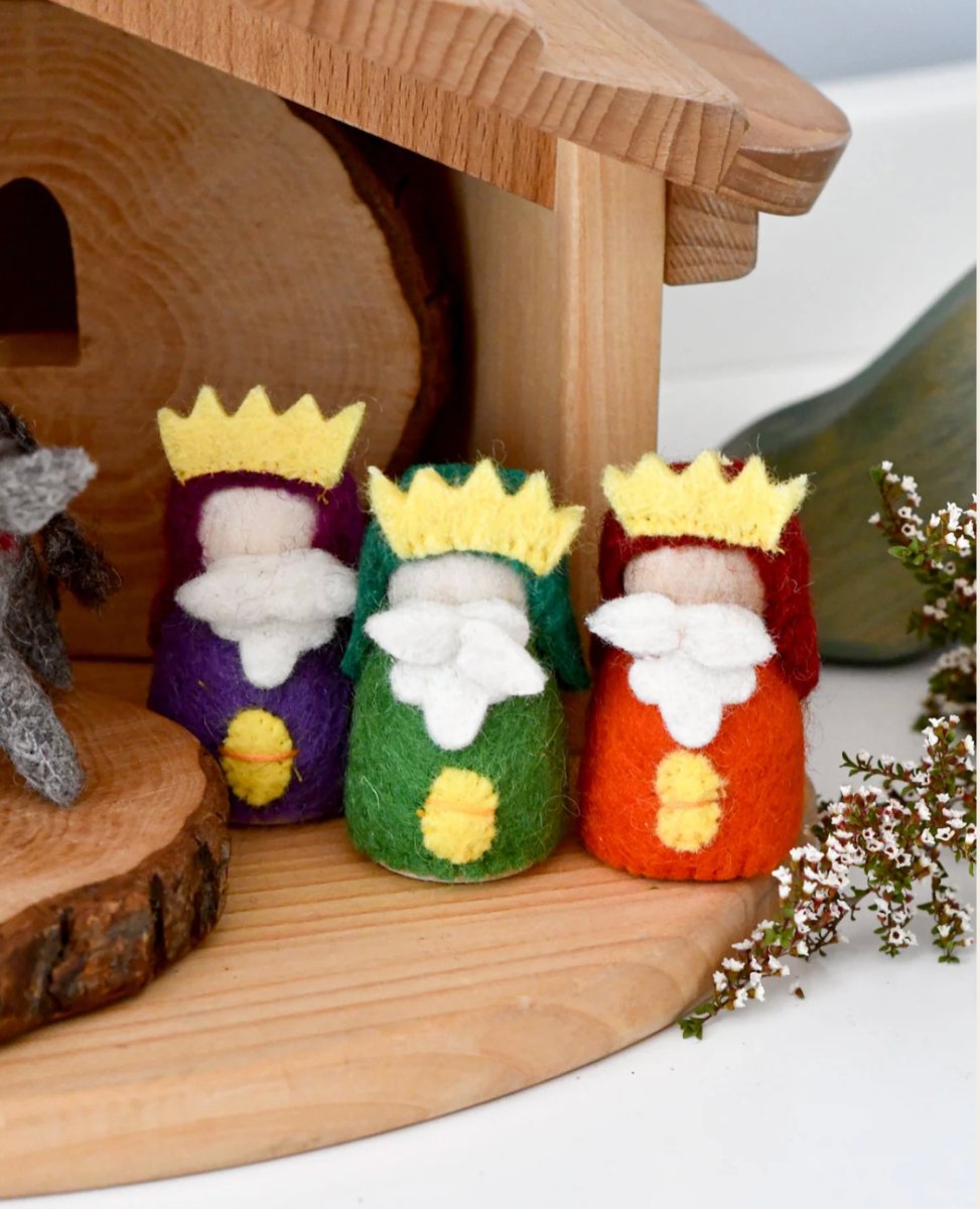 PREORDER: Felt Nativity Peg Dolls - Tara Treasures