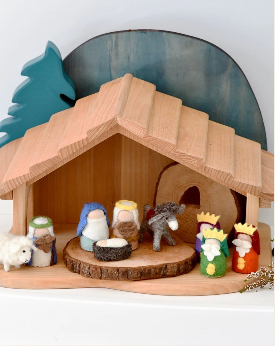 PREORDER: Felt Nativity Peg Dolls - Tara Treasures