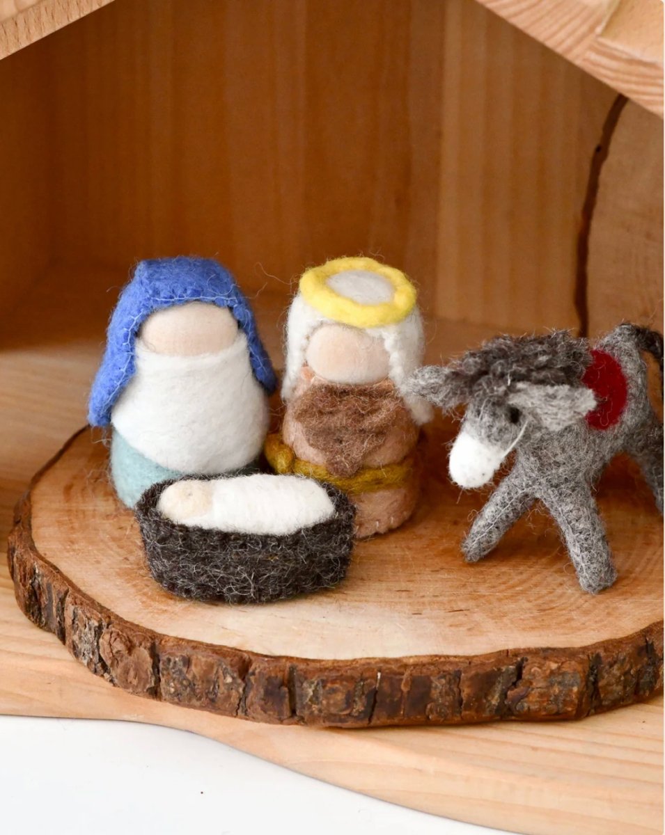 PREORDER: Felt Nativity Peg Dolls - Tara Treasures