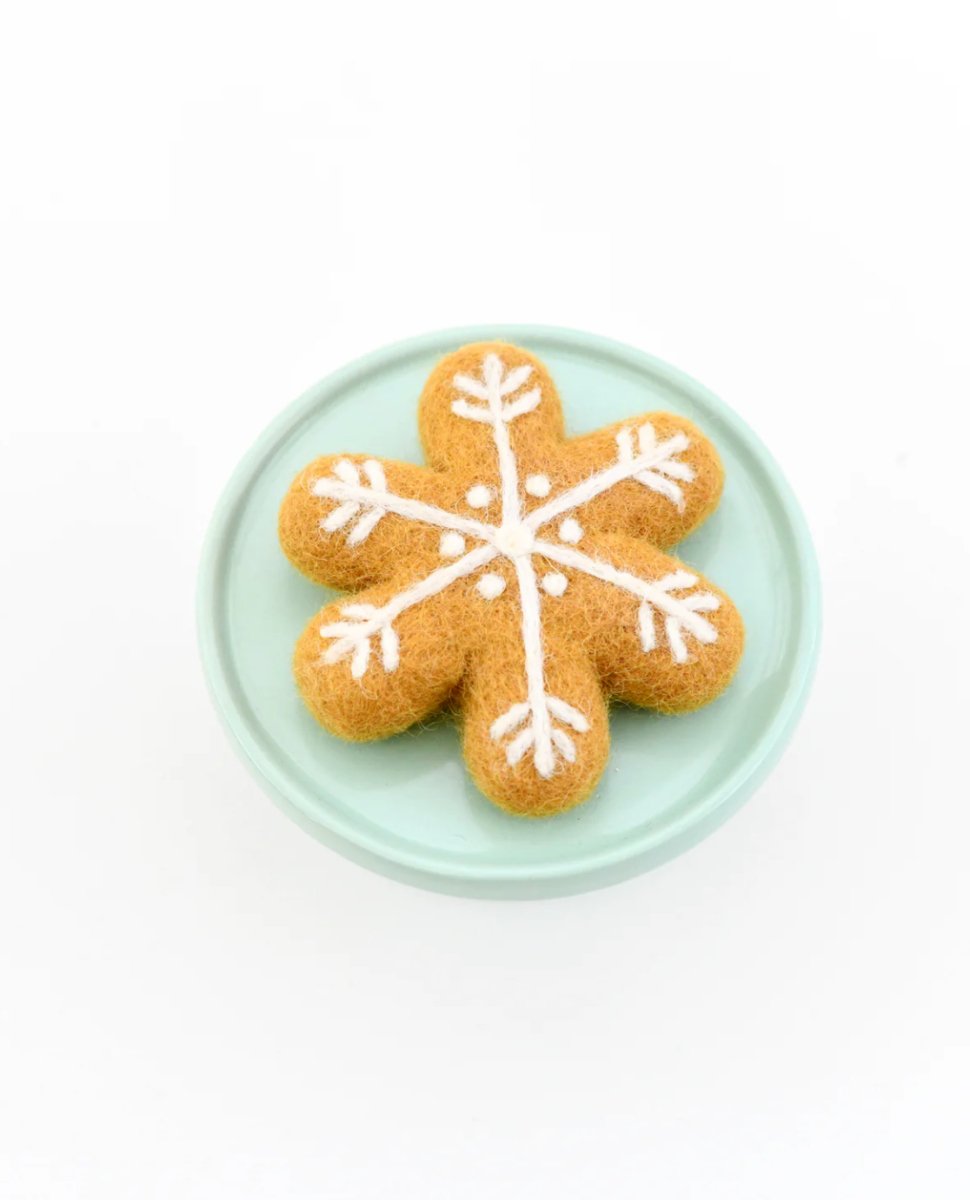 PREORDER: Felt Snowflake Cookie - Tara Treasures