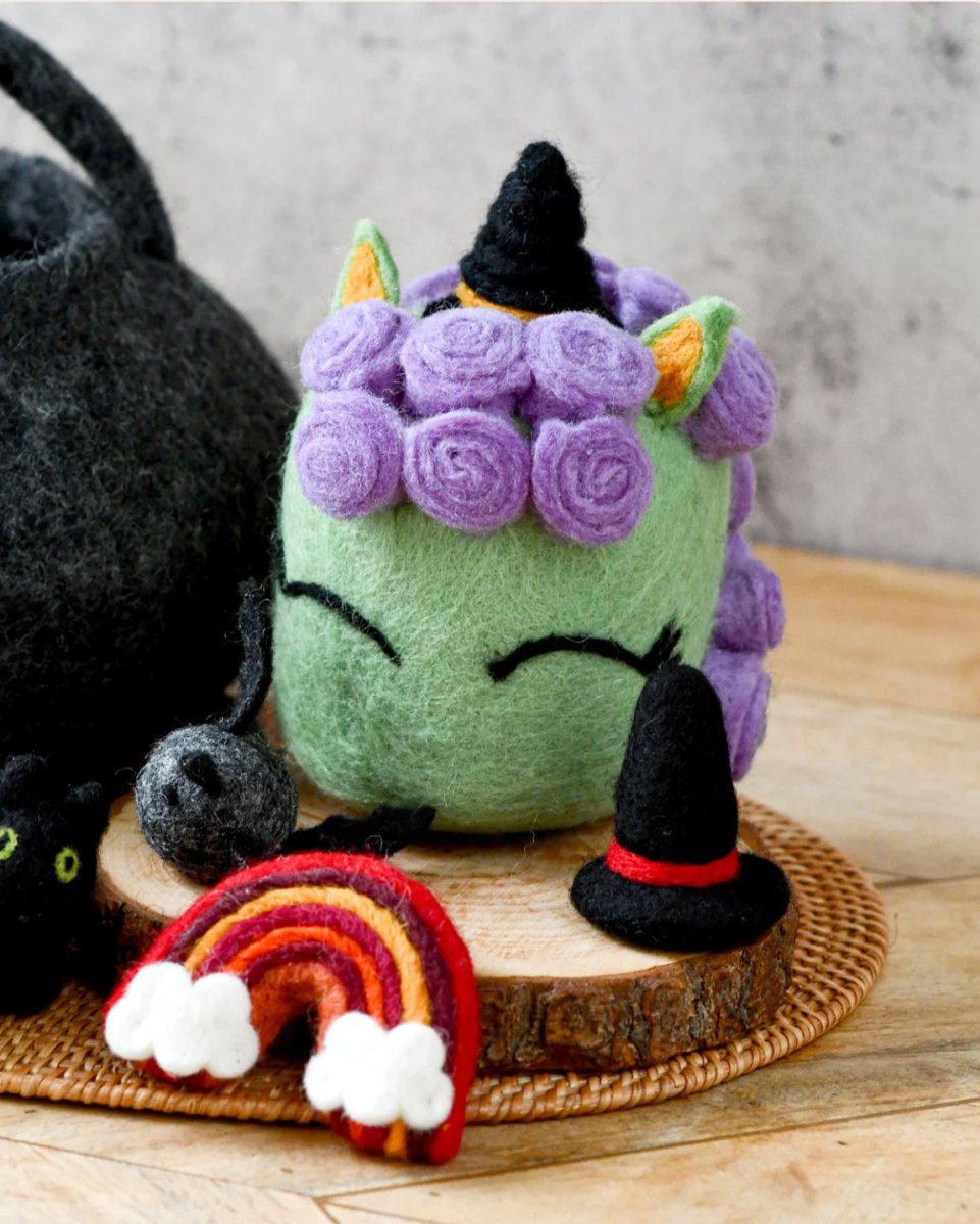 PREORDER: Felt Witch (Trick or Treat) Grazing Set - Tara Treasures