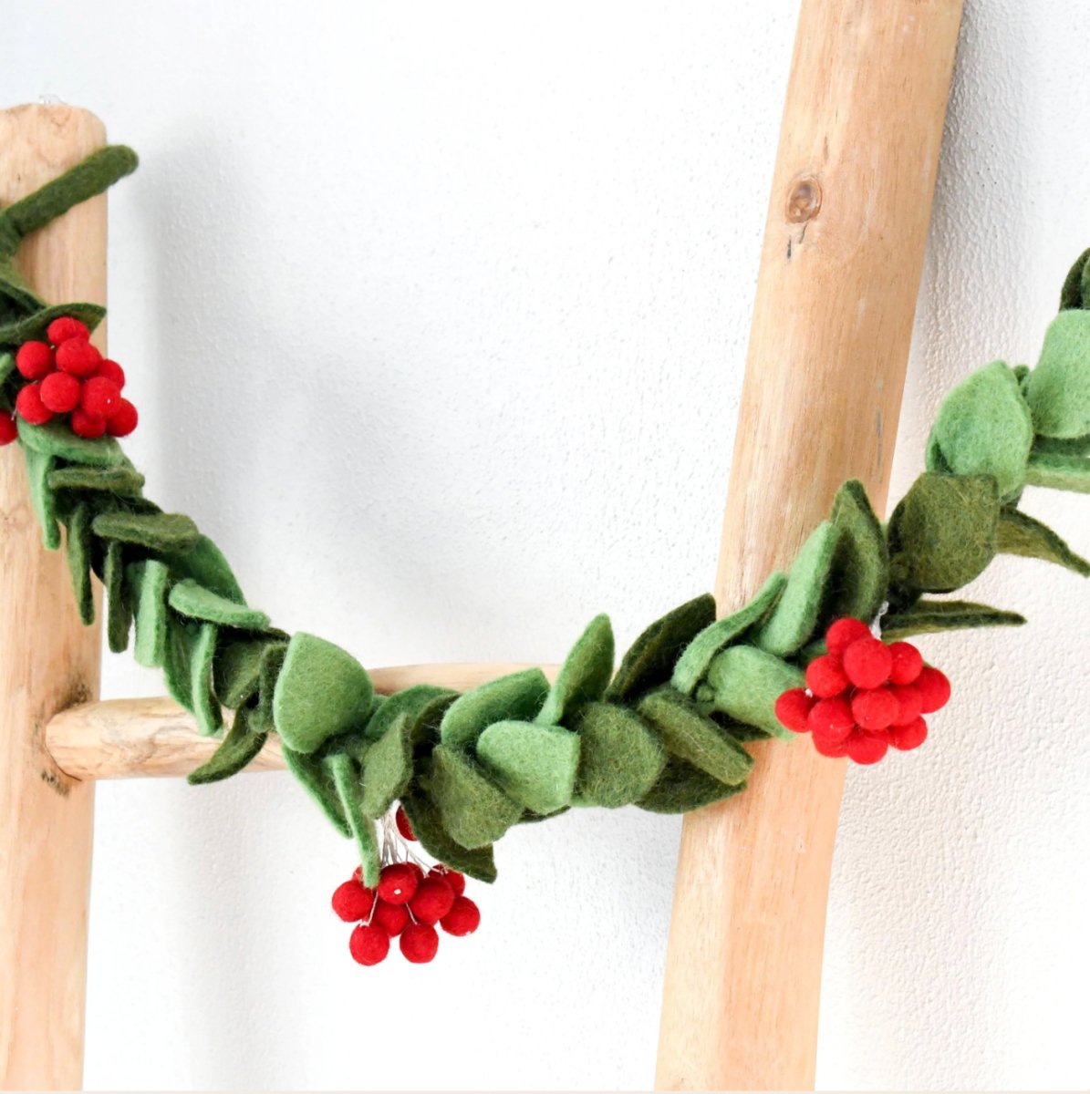 PREORDER: Holly Christmas Garland - Tara Treasures