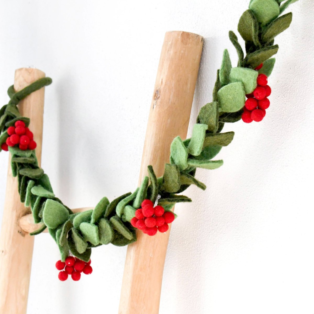 PREORDER: Holly Christmas Garland - Tara Treasures