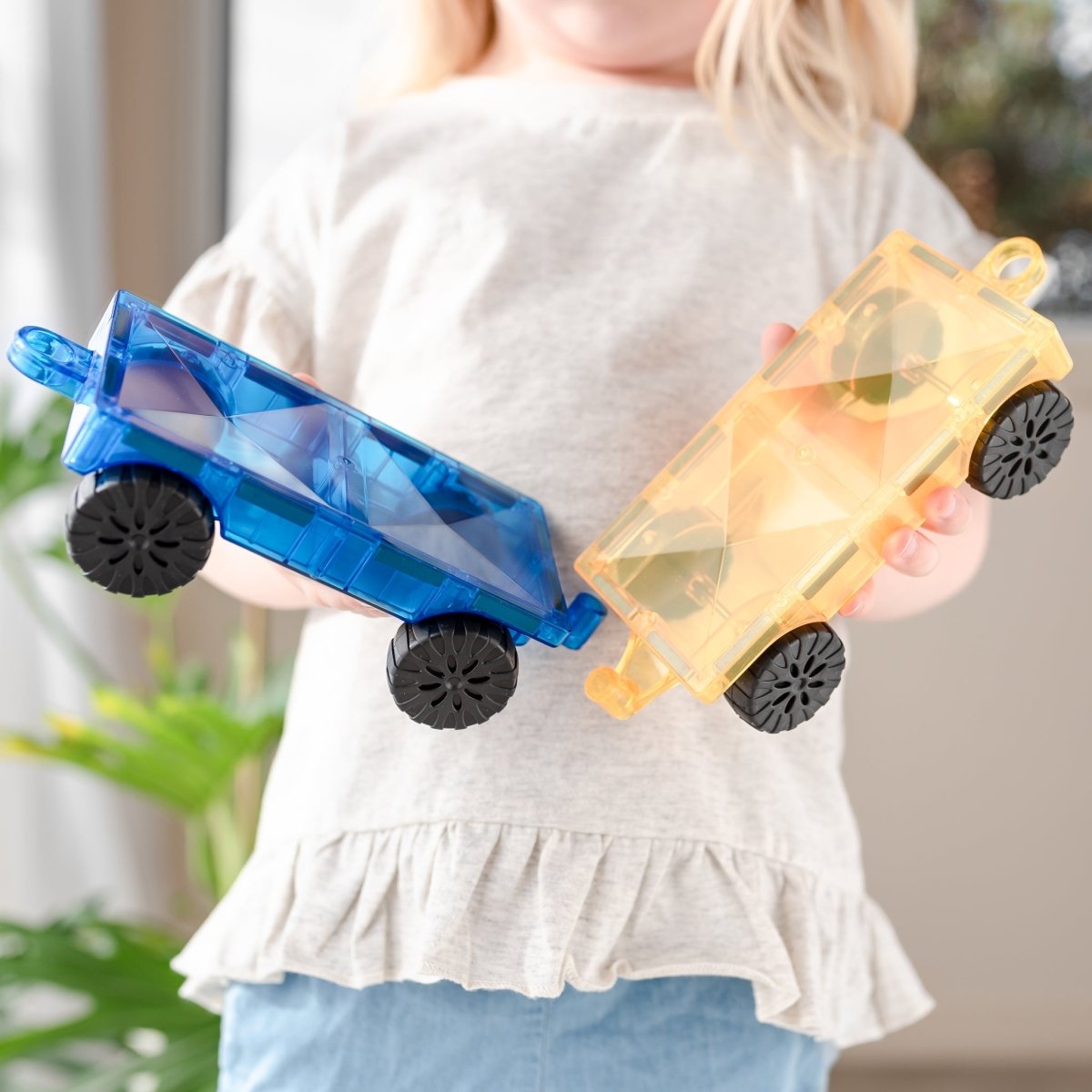 Rainbow Car Pack 2 Piece | Connetix Tiles