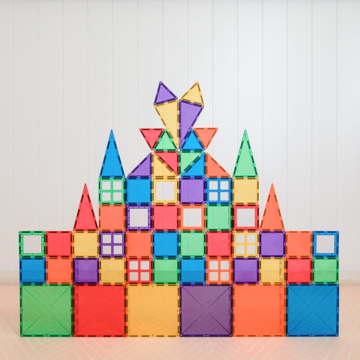 Rainbow Starter Pack 60 Piece | Connetix Tiles