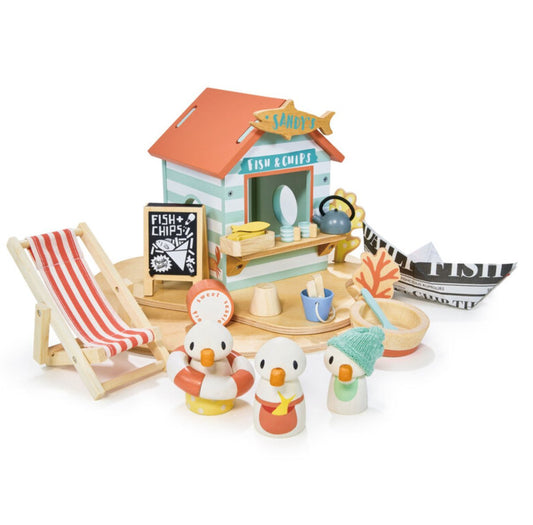 Sandy's Beach Hut - Tender Leaf Toys