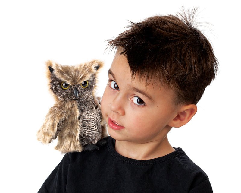 Screech Owl Puppet - Folkmanis