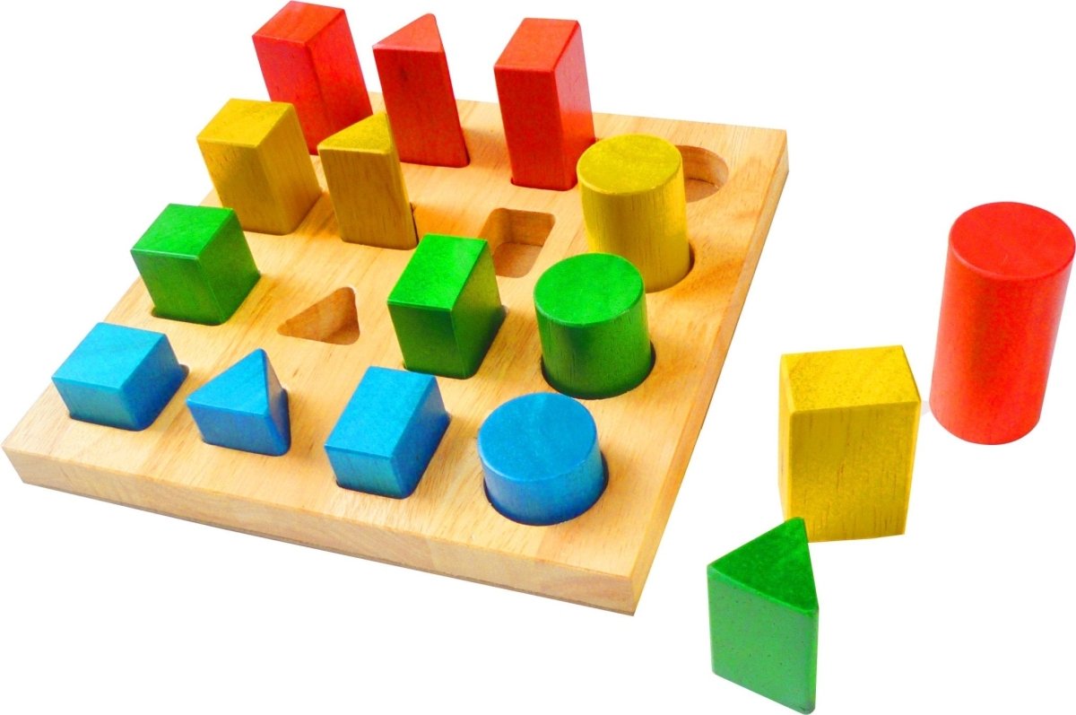 Shape and Size Sorting Board | Q Toys