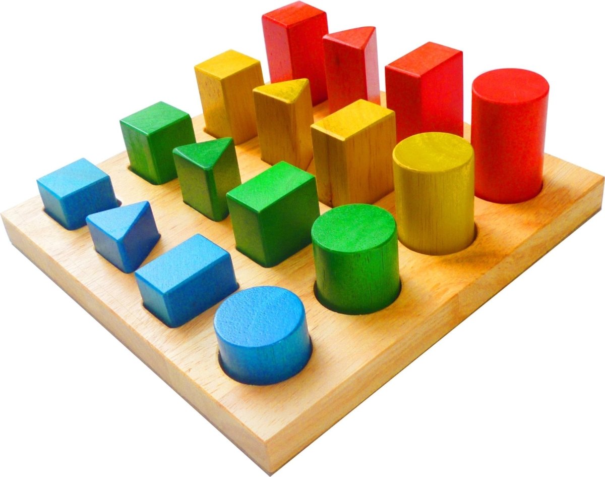 Shape and Size Sorting Board | Q Toys