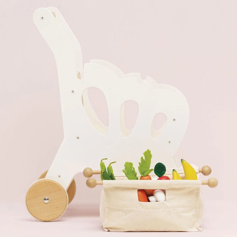 Shopping Grocery Trolley & Bag - Le Toy Van