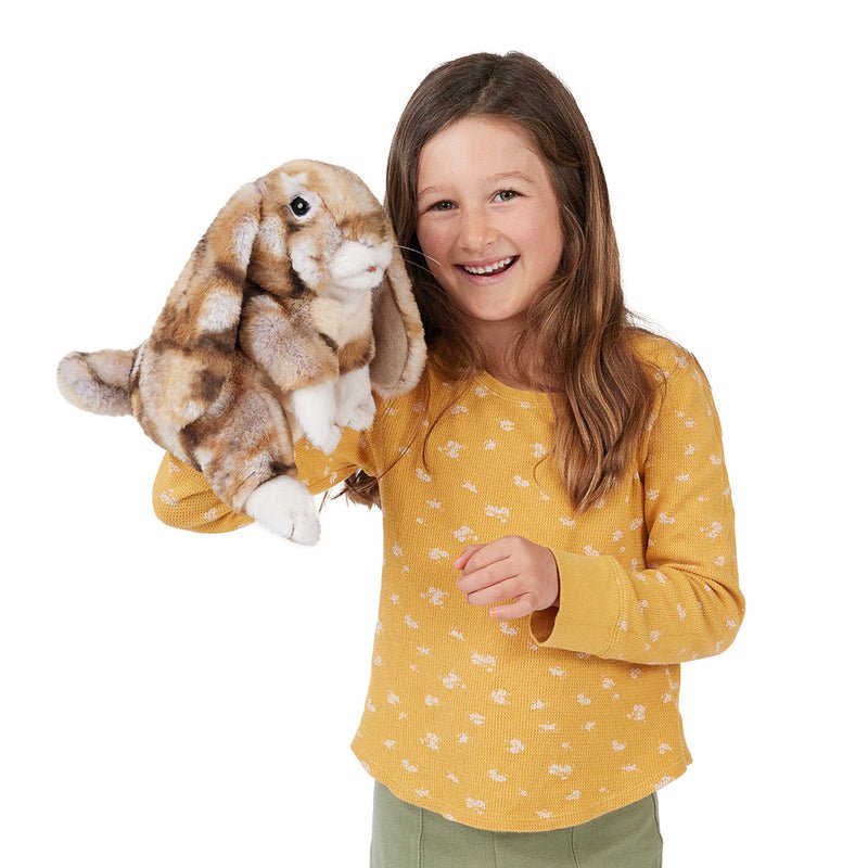 Silky Bunny Rabbit Puppet - Folkmanis