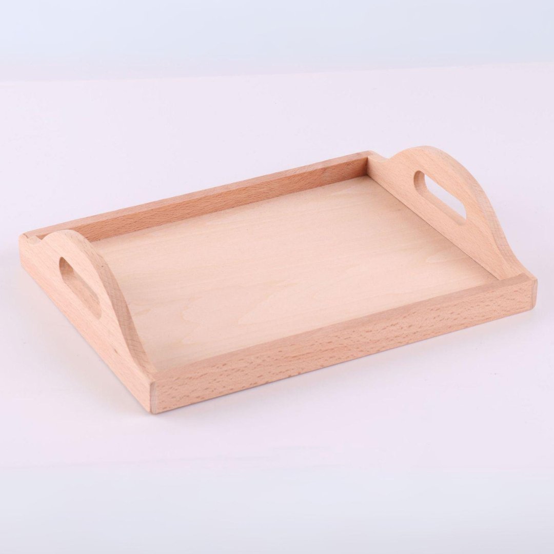 Montessori wooden tray small size