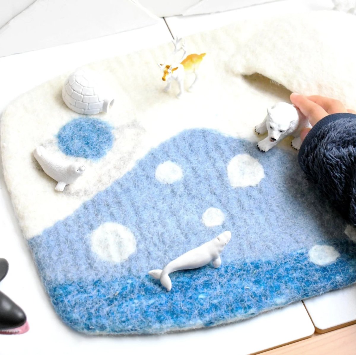 Tara Treasures | Arctic Play Mat Playscape