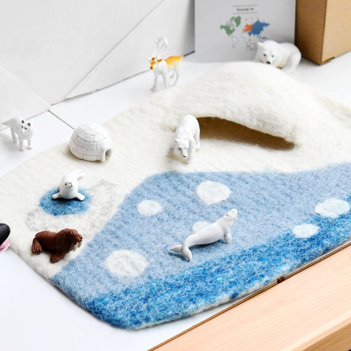 Tara Treasures | Arctic Play Mat Playscape