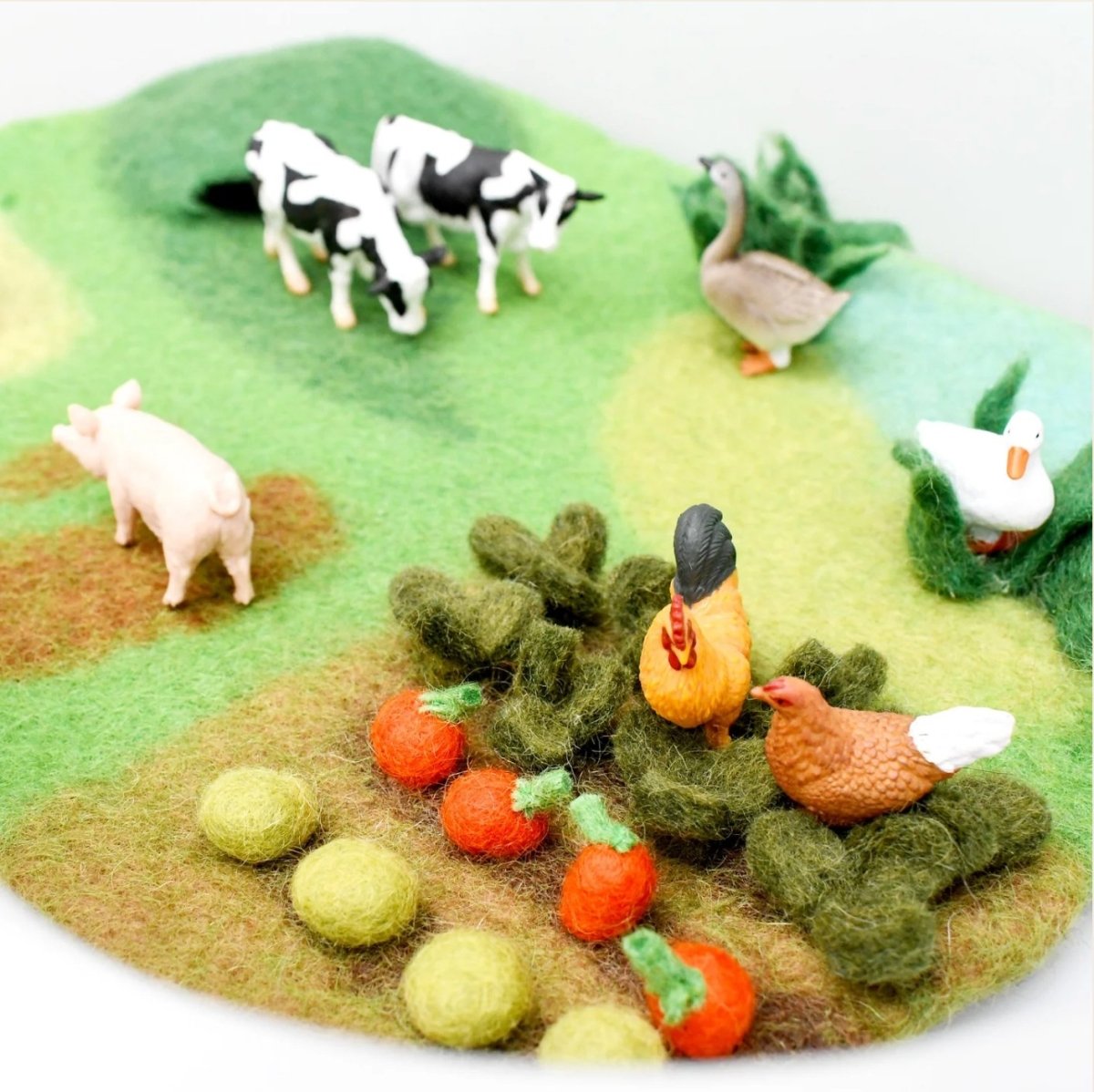 Tara Treasures | Farm Felt Play Mat Playscape