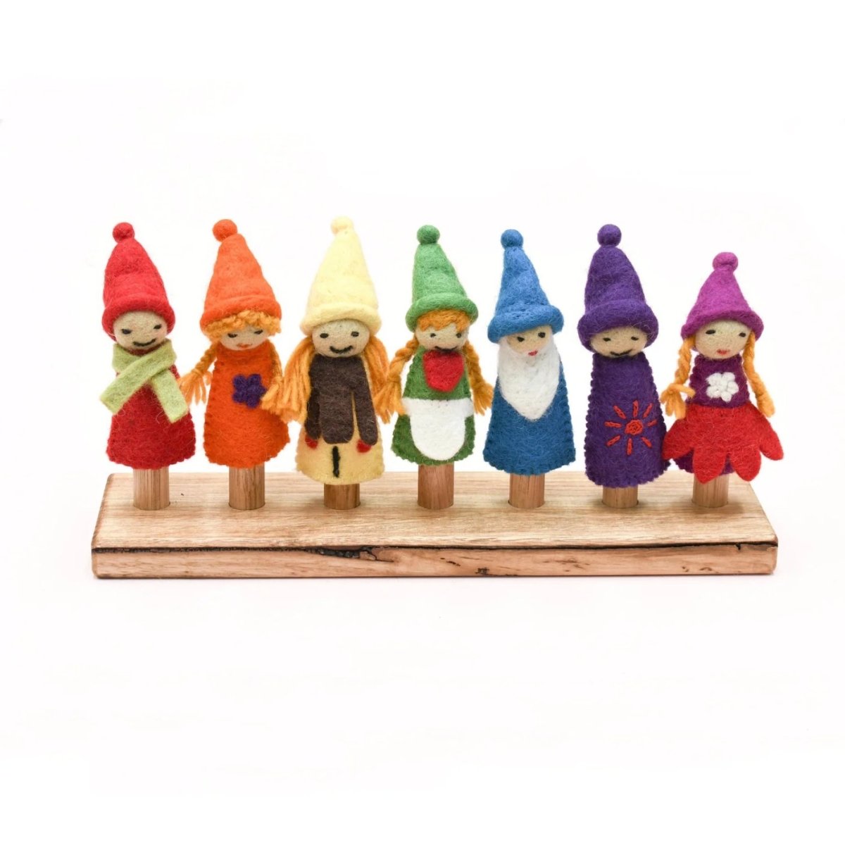 Tara Treasures | Finger Puppet Stand (7 Rods)