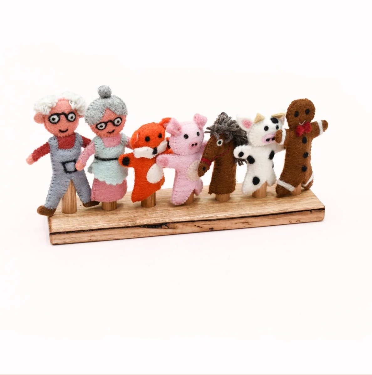 Tara Treasures | Finger Puppet Stand (7 Rods)