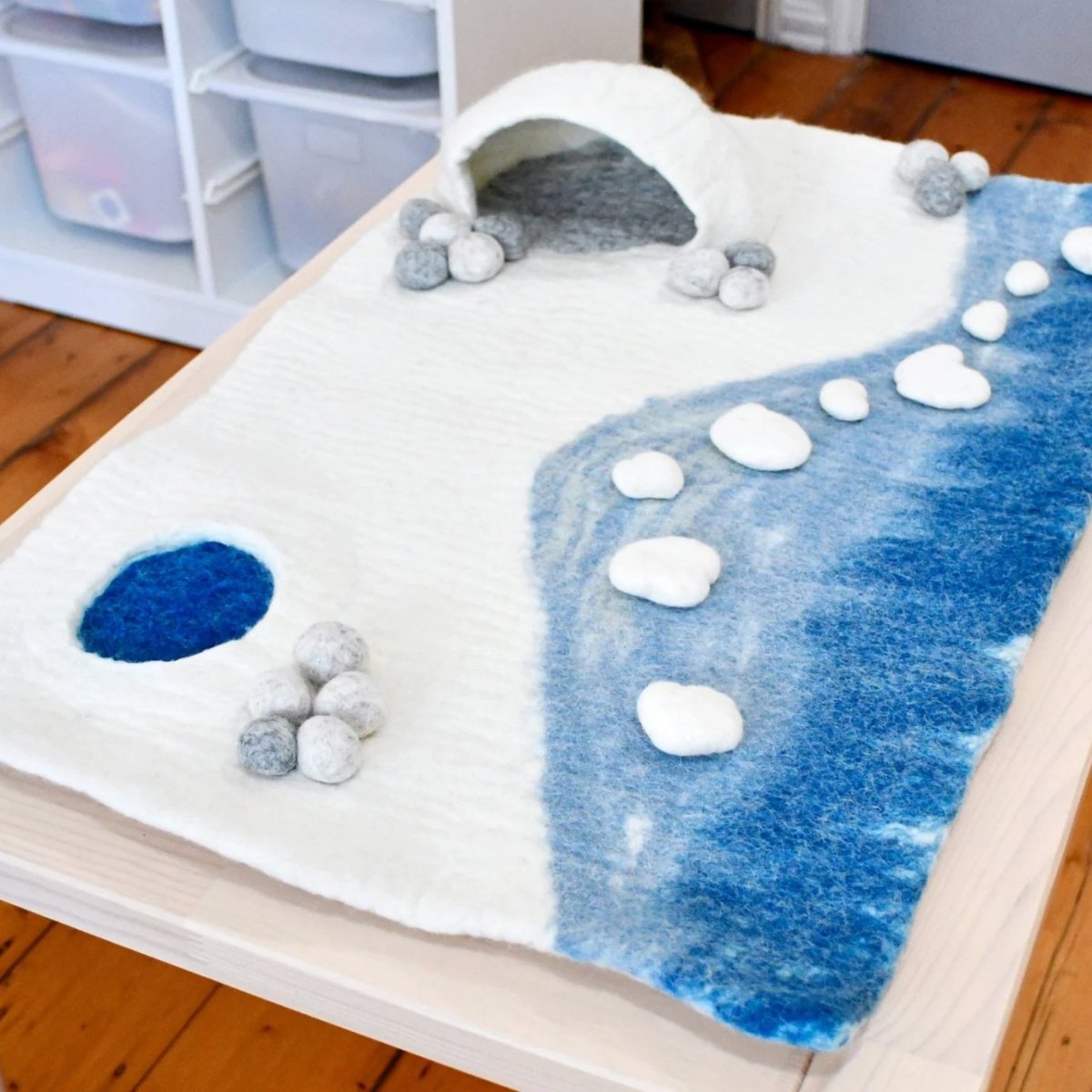 Tara Treasures | Large Arctic Antarctic Polar Play Mat Playscape