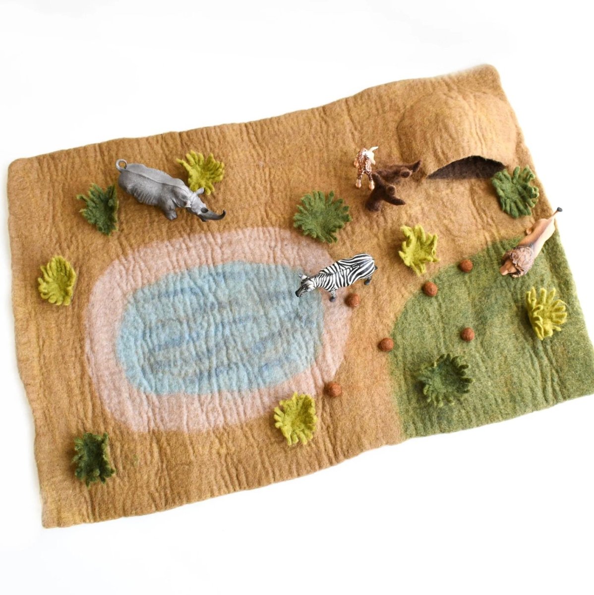 Tara Treasures | Large Safari Play Mat Playscape