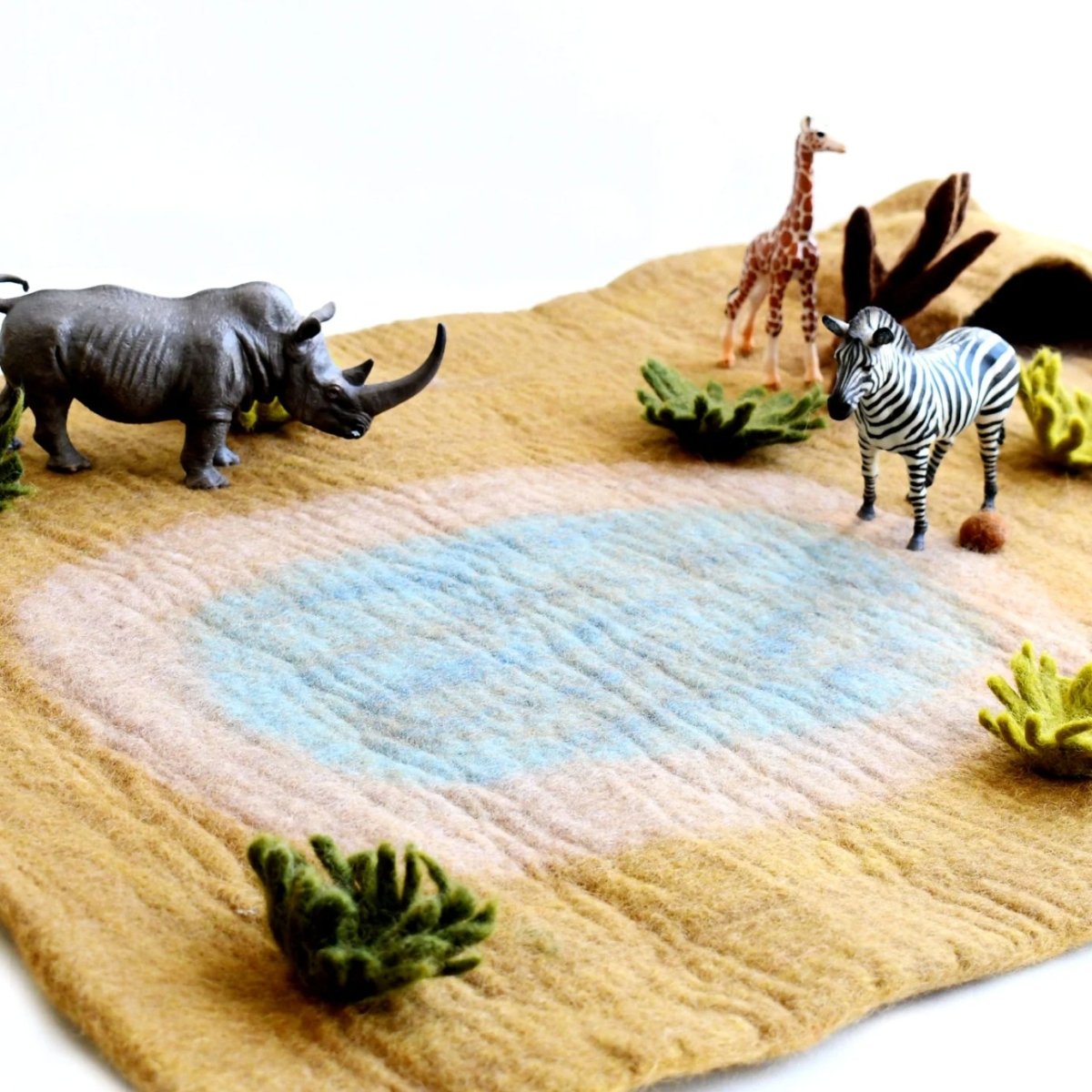 Tara Treasures | Large Safari Play Mat Playscape