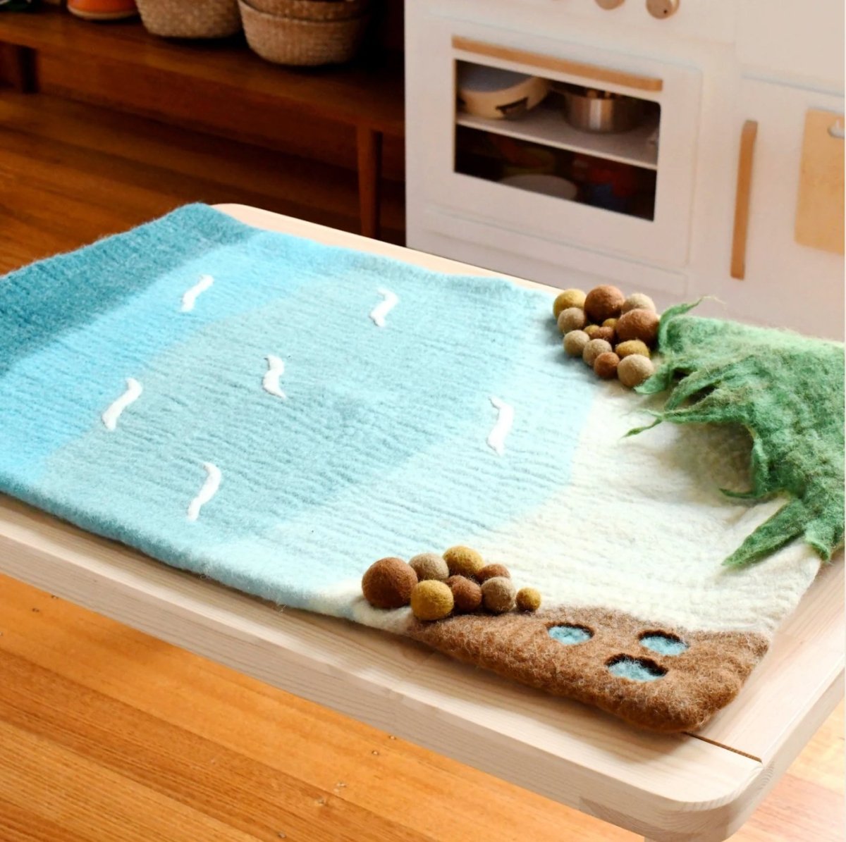 Tara Treasures | Large Sea and Rockpool Play Mat Playscape