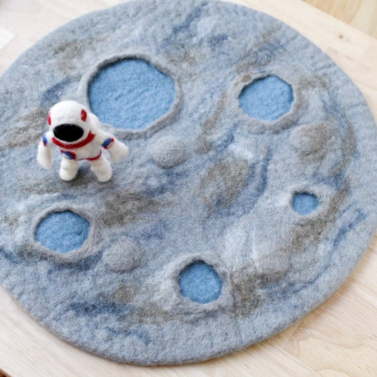 Tara Treasures | Solar System Outer Space Play Mat with Felt Planets