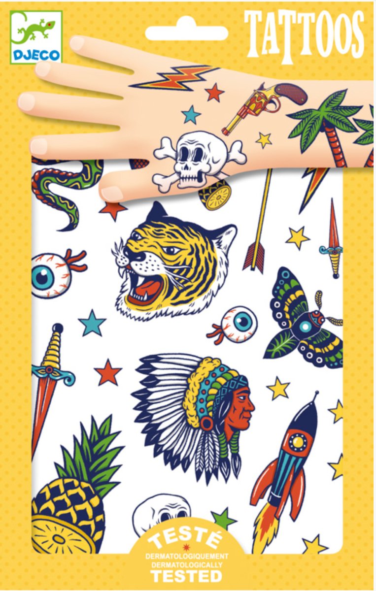 Tattoo Stickers - Djeco