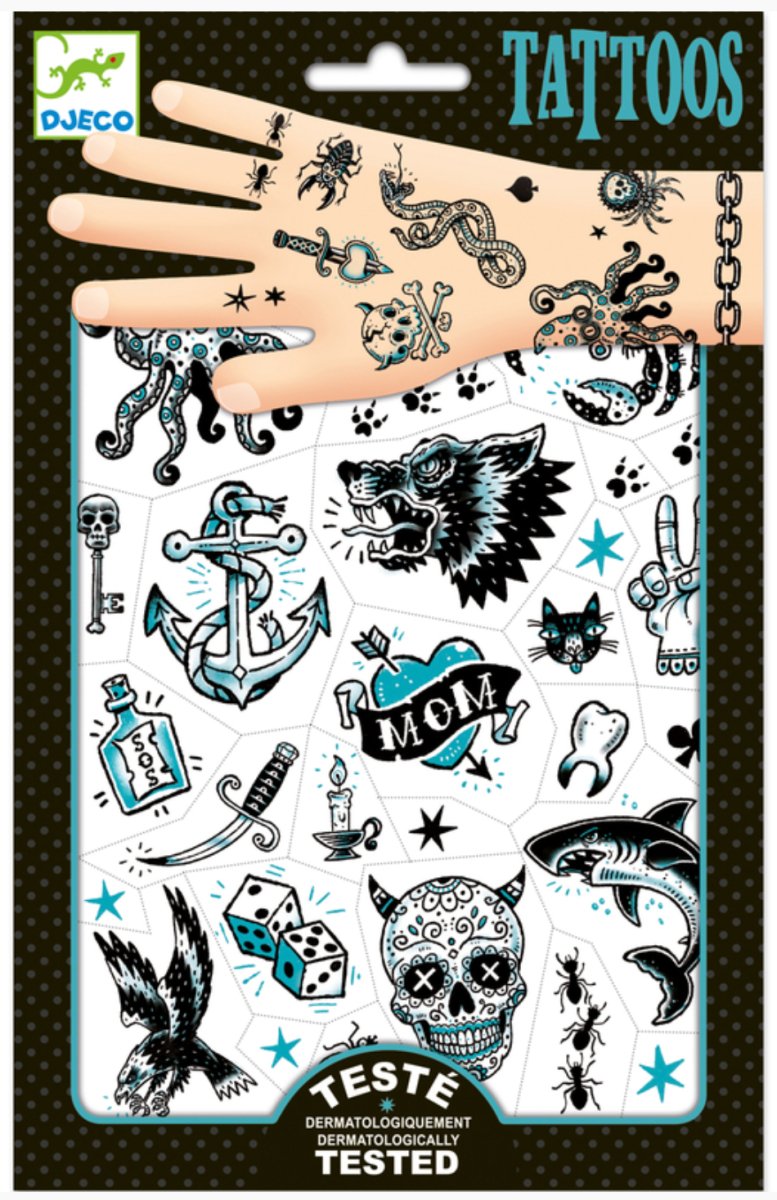 Tattoo Stickers - Djeco