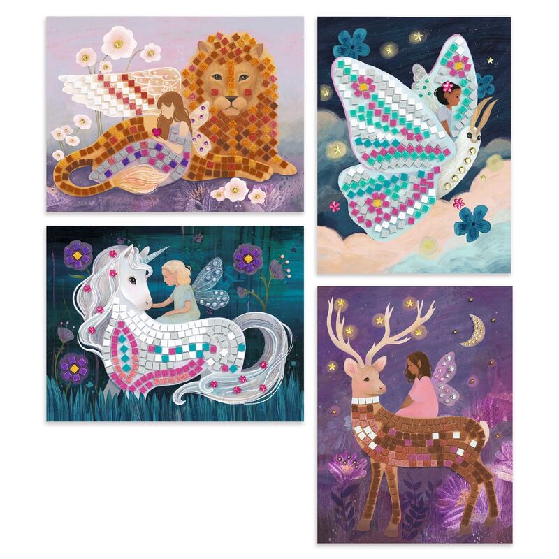 The Enchanted World Mosaic Kit - Djeco