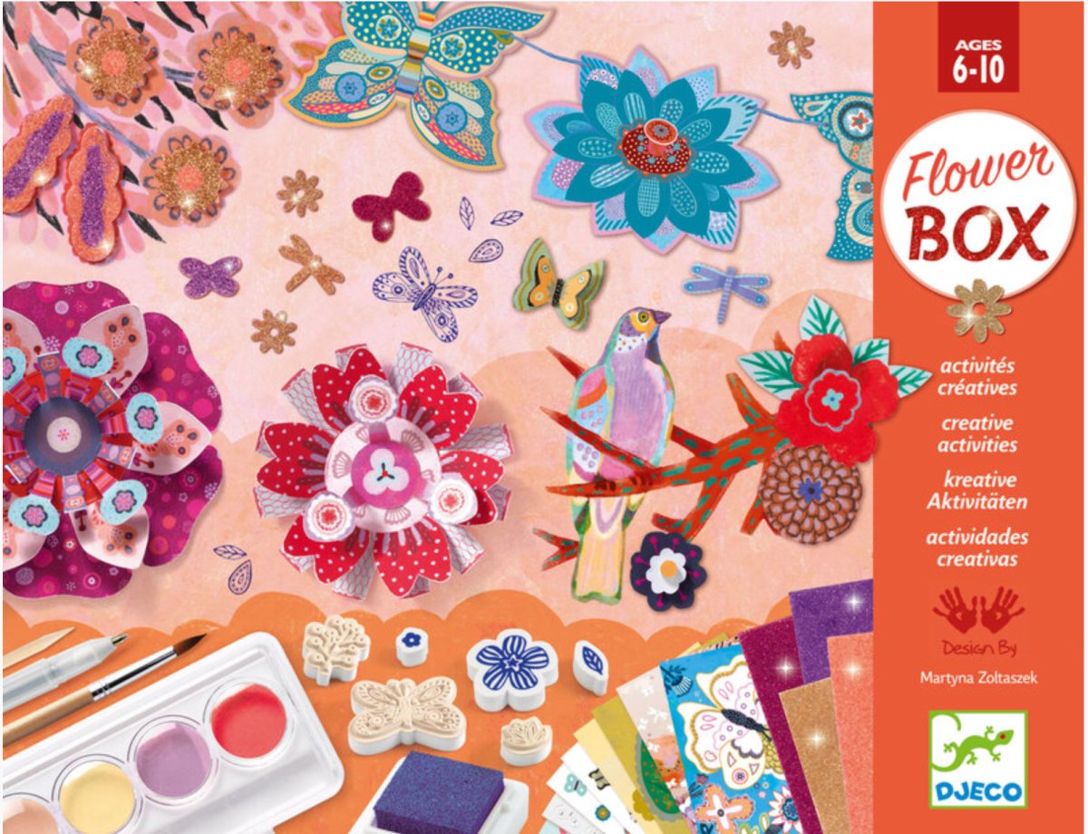 The Flower Garden Multi Craft Box Set - Djeco