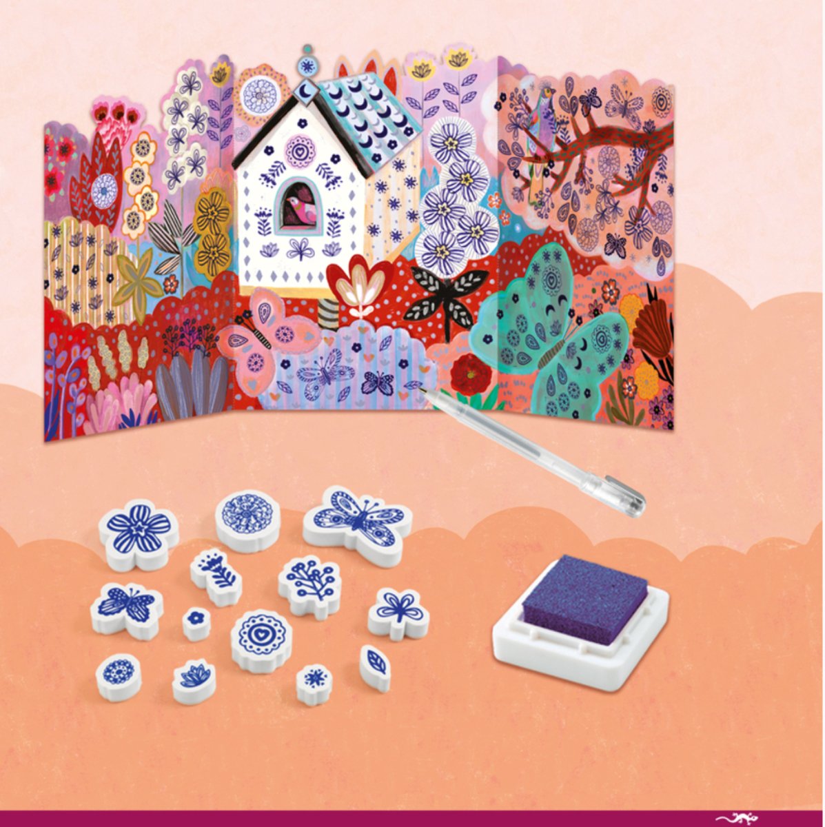 The Flower Garden Multi Craft Box Set - Djeco