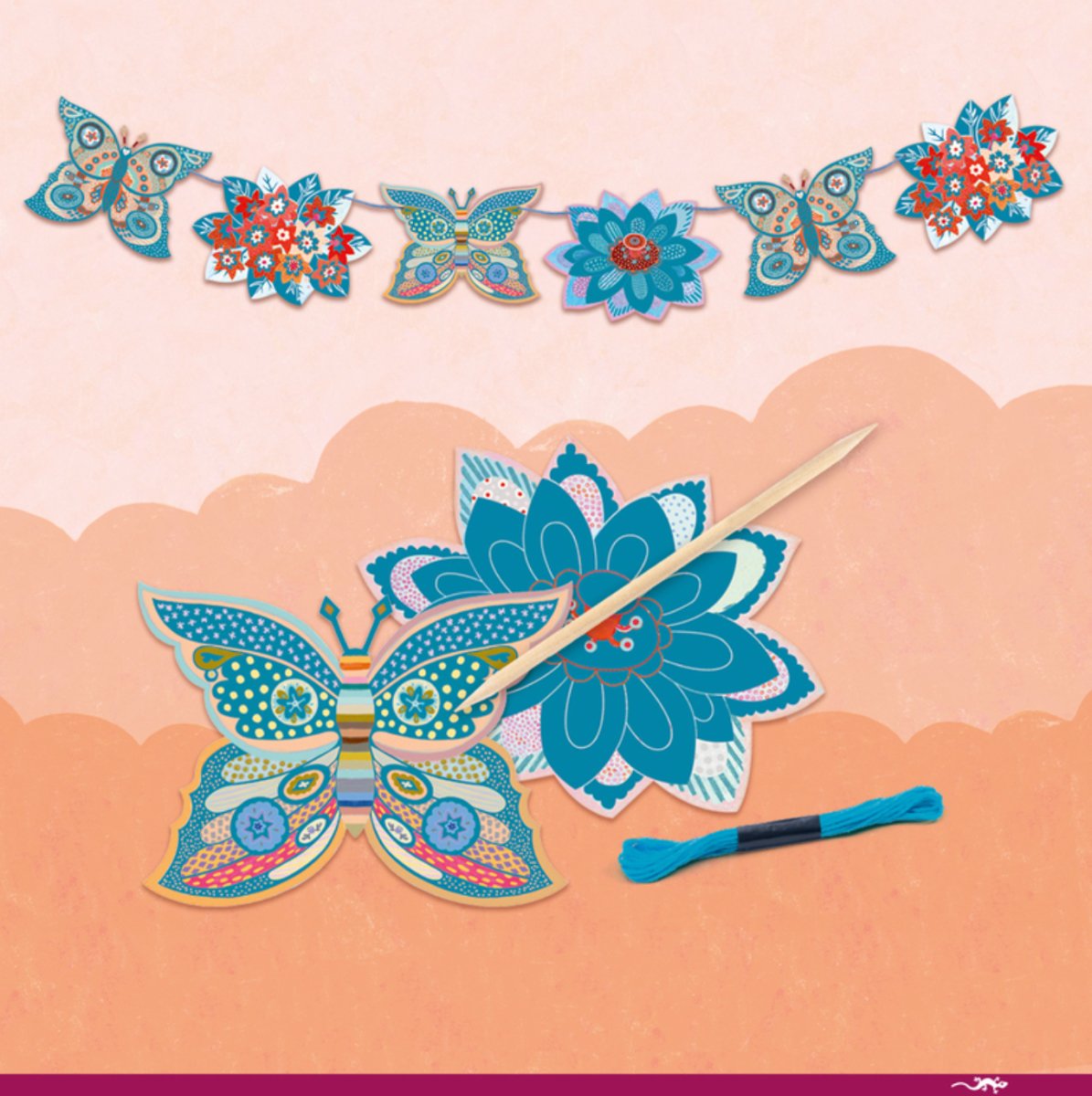 The Flower Garden Multi Craft Box Set - Djeco