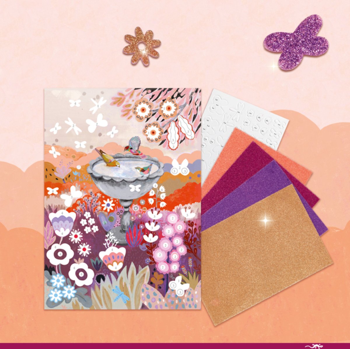 The Flower Garden Multi Craft Box Set - Djeco
