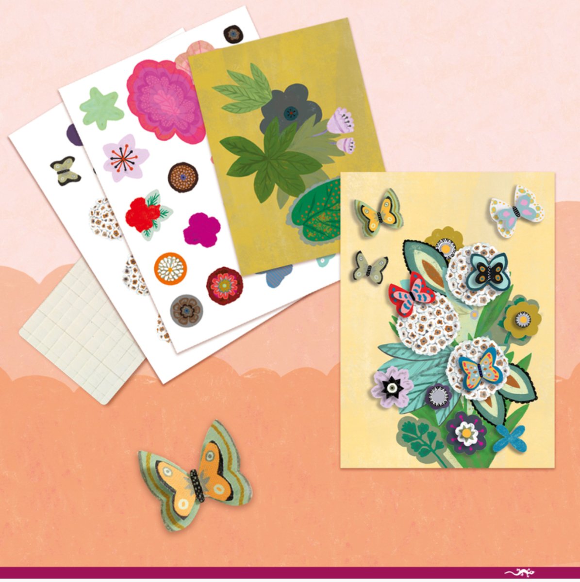 The Flower Garden Multi Craft Box Set - Djeco