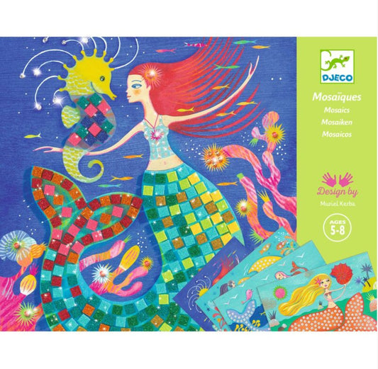 The Mermaid's Song Mosaic Kit - Djeco