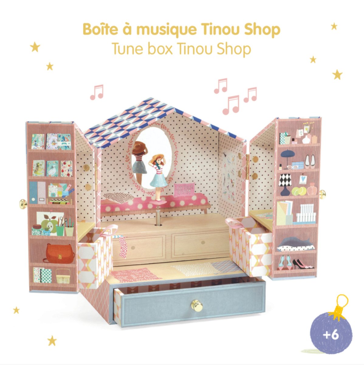 Tinou Shop Music Box - Djeco