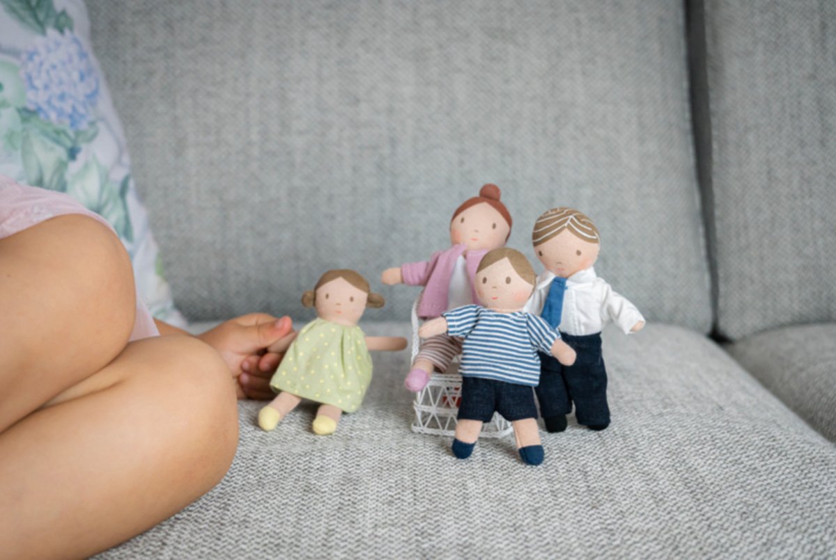 Tiny Doll Family of 4 - Bonikka