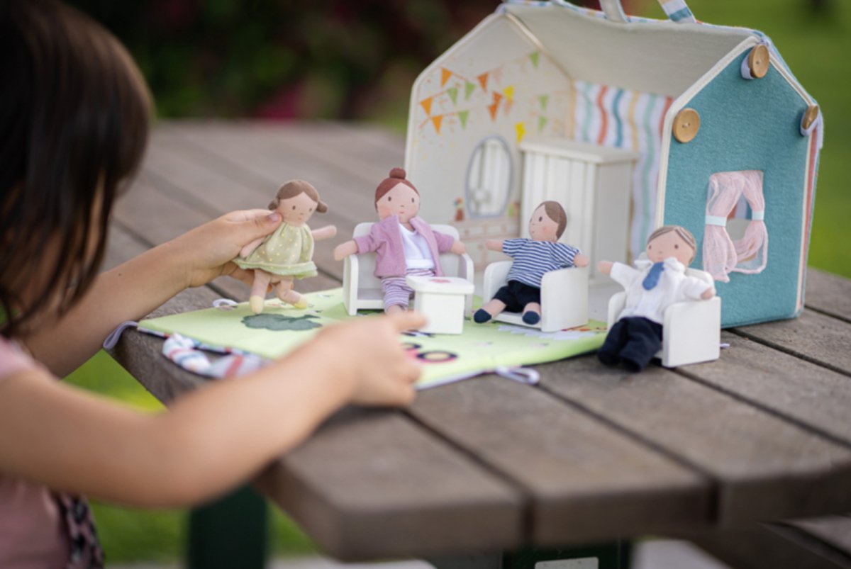 Tiny Doll Family of 4 - Bonikka