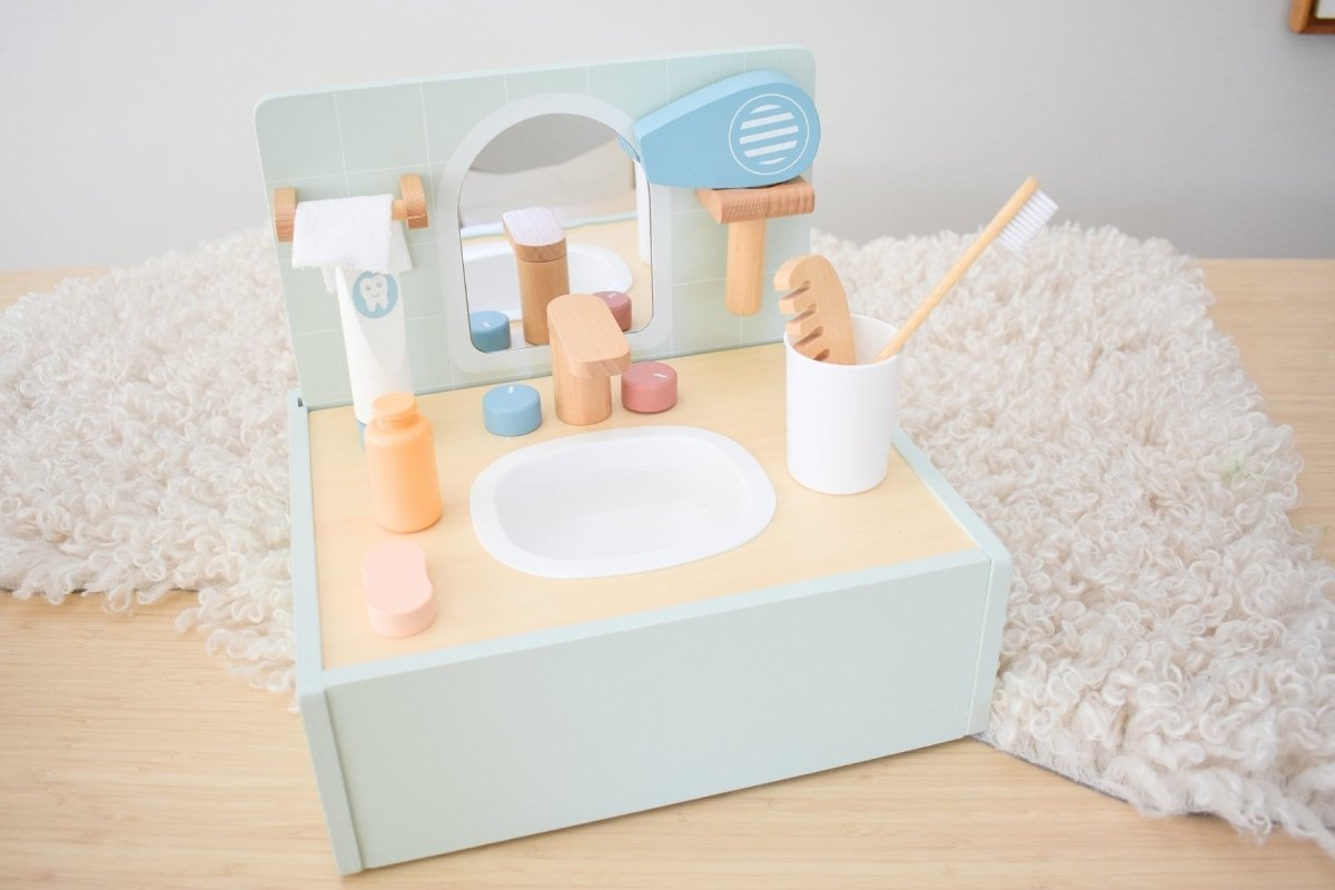 Toiletry Bathroom Pretend Play Set - Tooky Toy