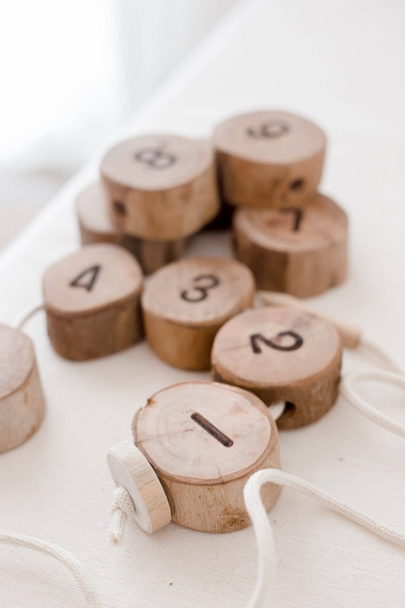 Tree Number Lacing Set | Q Toys