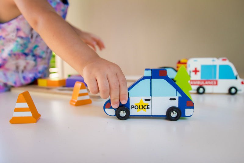 Vehicle Puzzle with Magnets - Kiddie Connect