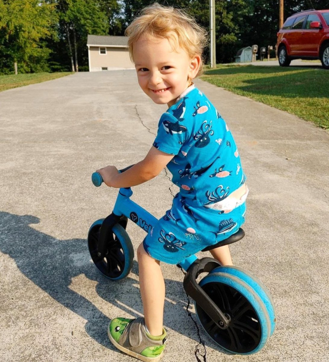 Velo Junior Balance Bike (Blue) - Yvolution