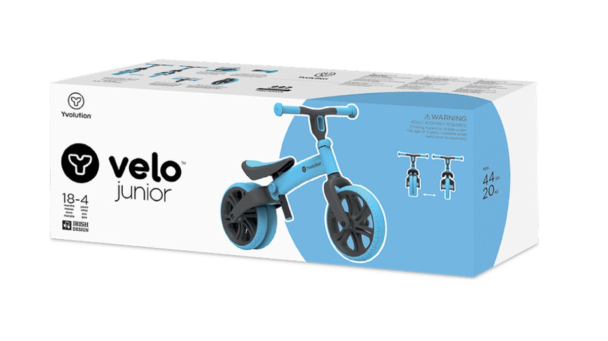 Velo Junior Balance Bike (Blue) - Yvolution