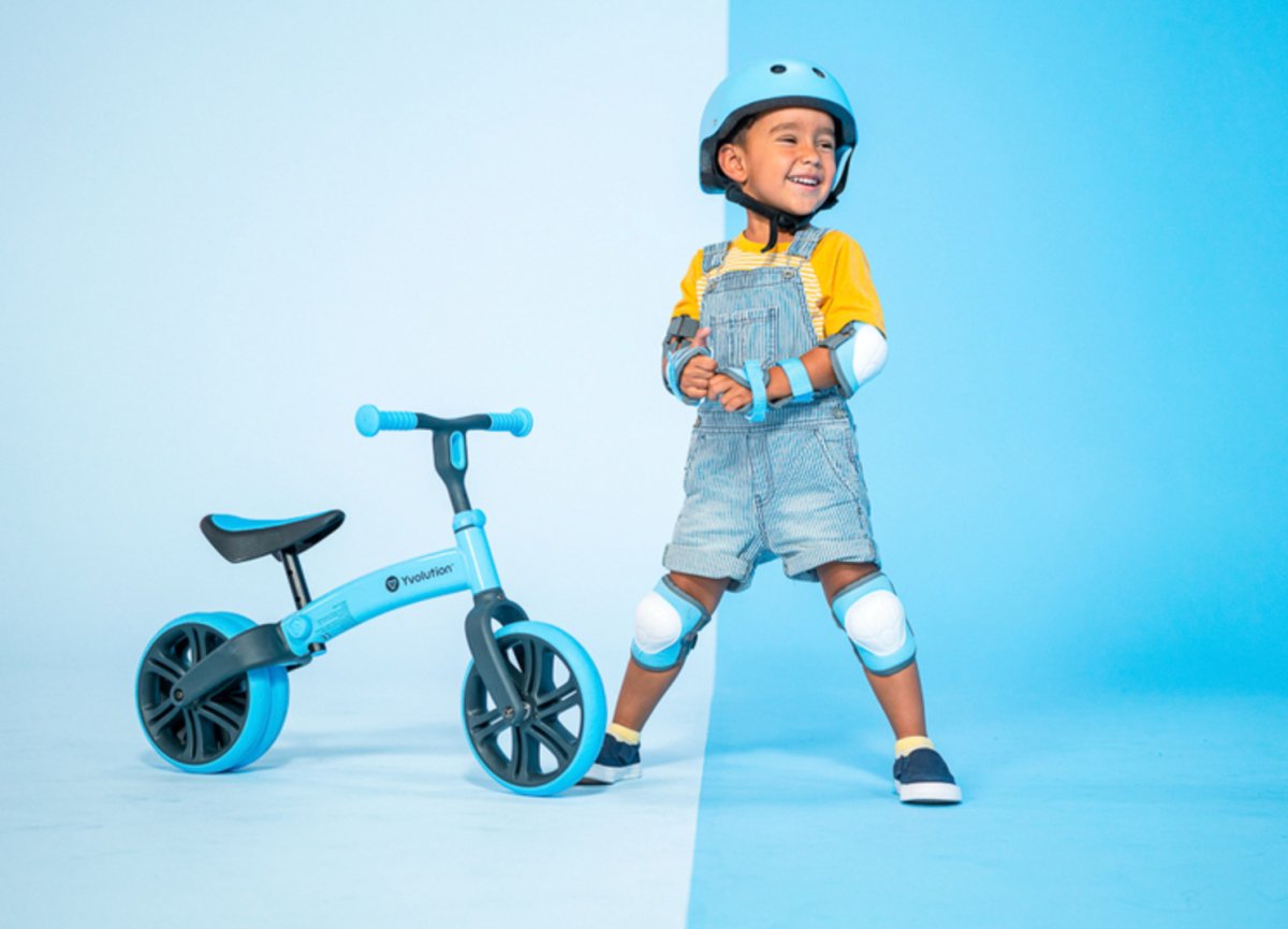 Velo Junior Balance Bike (Blue) - Yvolution