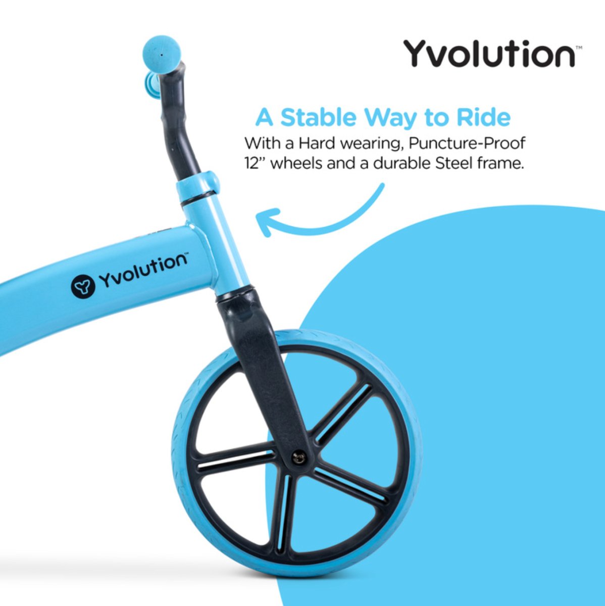 Velo Senior Balance Bike Blue - Yvolution