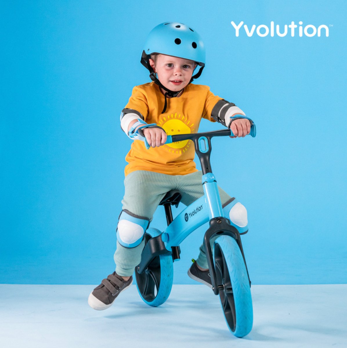 Velo Senior Balance Bike Blue - Yvolution