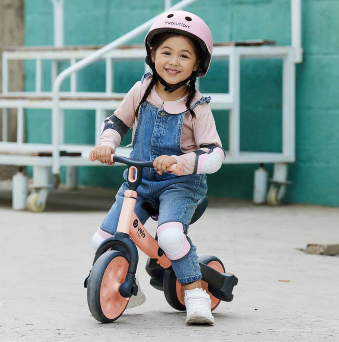 Velo Trike 2 in 1 Peach - Yvolution