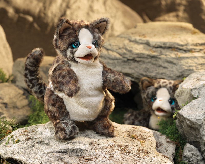 Wildcat Kitten Puppet - Folkmanis