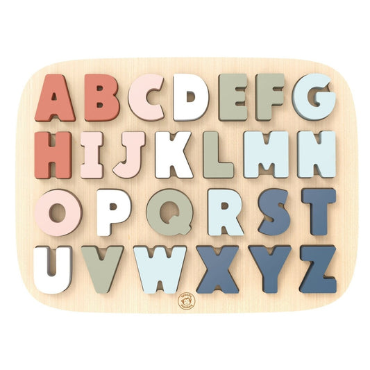 Wooden Alphabet Puzzle | Speedy Monkey